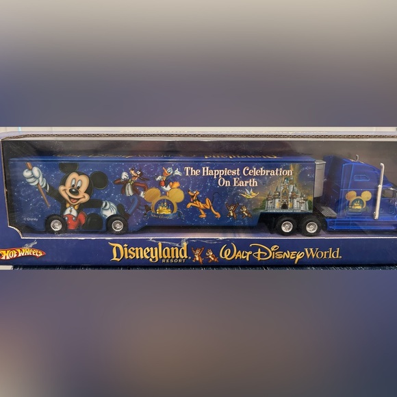 Vintage Disney 50th Parks Anniversary Hot Wheels Semi - Picture 5 of 5